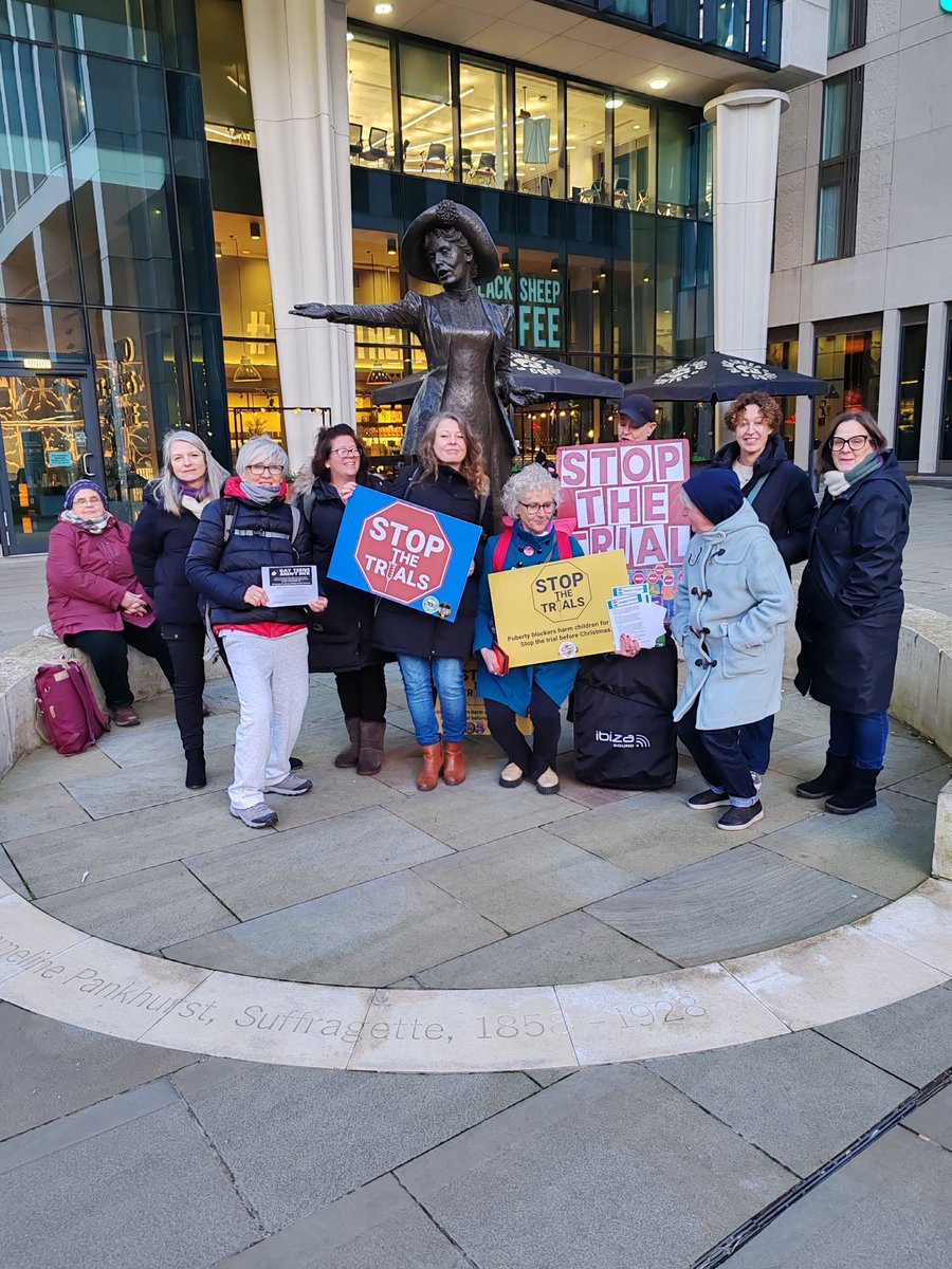 FemNorthern's tweet image. Join us on Saturday 24th  January at 2.30pm in St Peters Sq, Manchester to protest the Puberty blocker experiment.

#FirstDoNoHarm
#ChildrenArePerfect

@wesstreeting Leave Those Kids Alone.