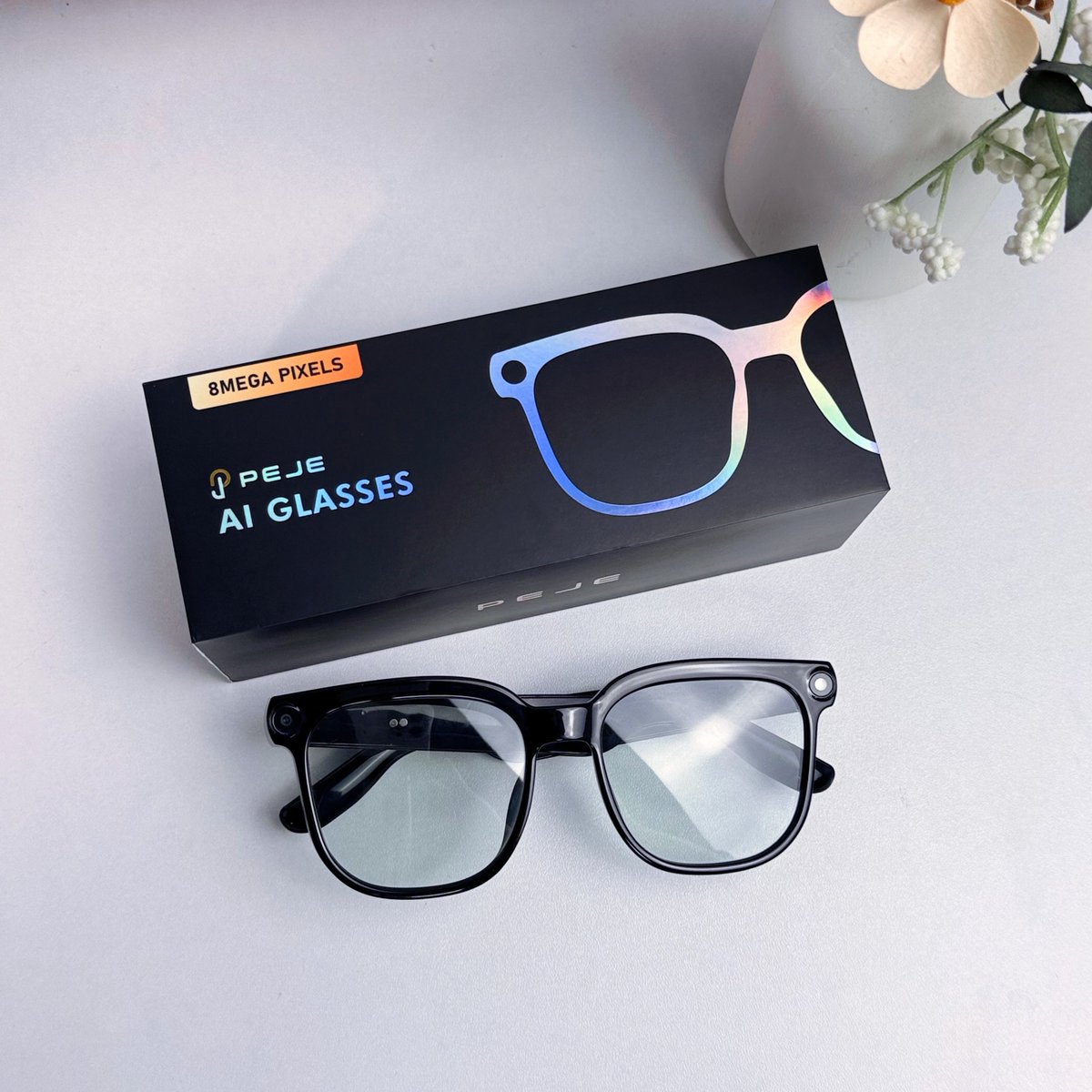 pejeglobal's tweet image. From work to travel, from moments to memories.
 M02S Smart Glasses let you see, capture, and interact — hands-free.
#SmartLife #FutureTech #M02S #AIWearables #NewTech #SmartGlasses #CES2026 #pejeglobal
