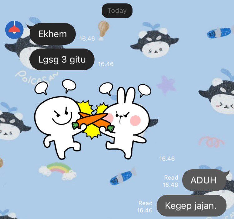 invadier's tweet image. Pov satu GO sama temen lu.