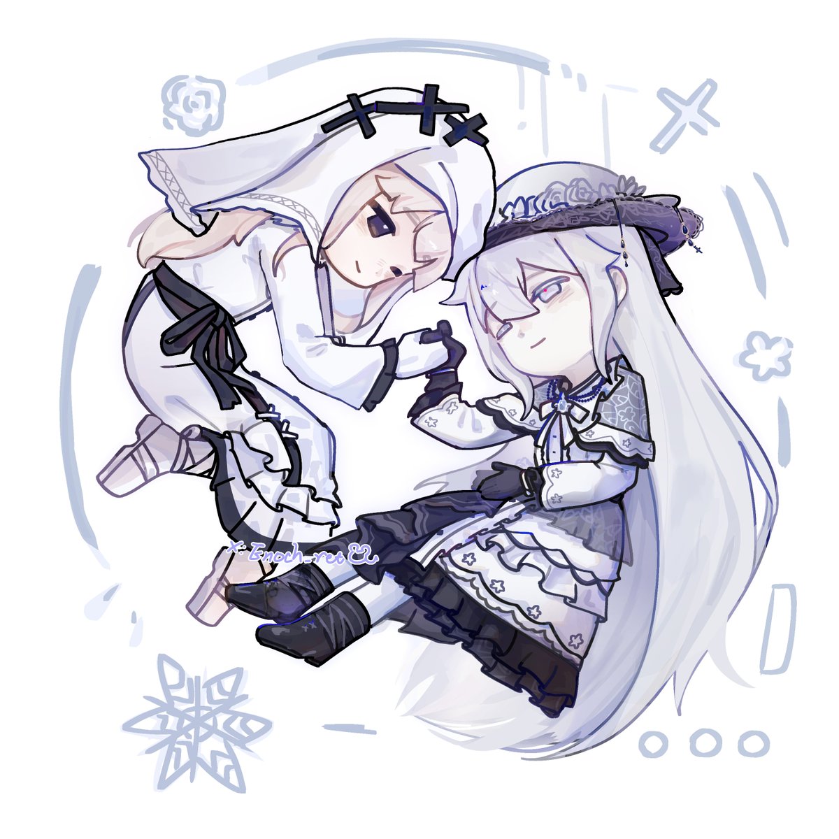 Enoch_ret's tweet image. #まのさばネタバレ
✟❆
together forever…