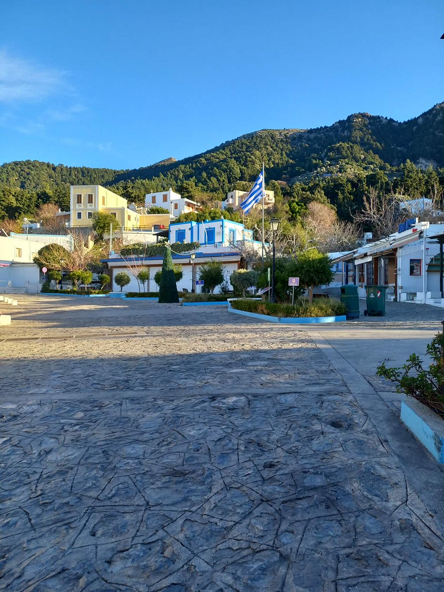 Winter in Zia and not a soul is stirring.
#Kos #Greece #GreekIslands
