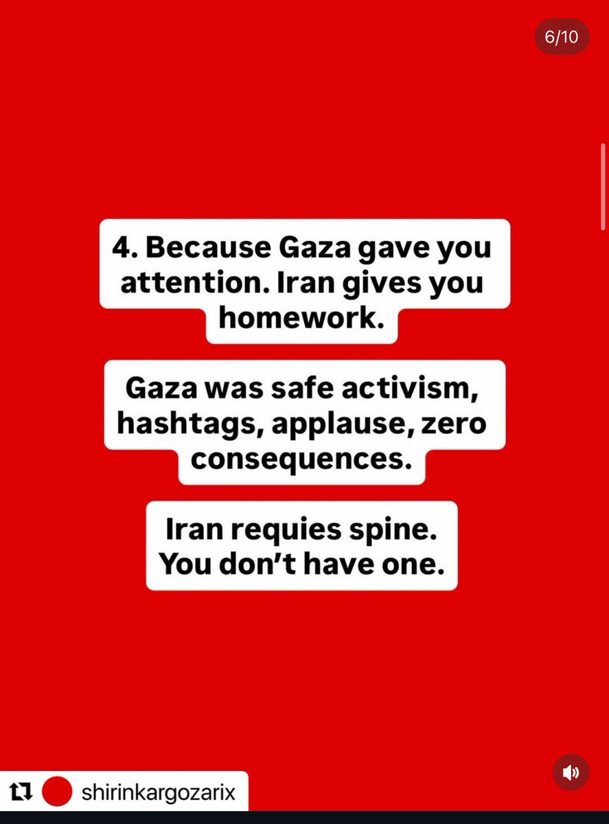 All the Shah worshippers love to throw Palestine and Gaza under the bus, but that means nothing..