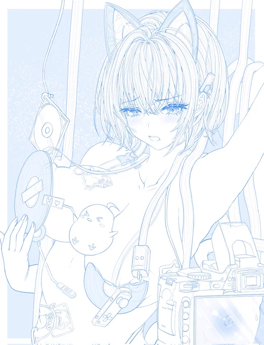 今日はすごいスパチャ、なんで? にゃっ!そ、それは流しちゃだめ #AzurLane #アズールレーン #アズレン