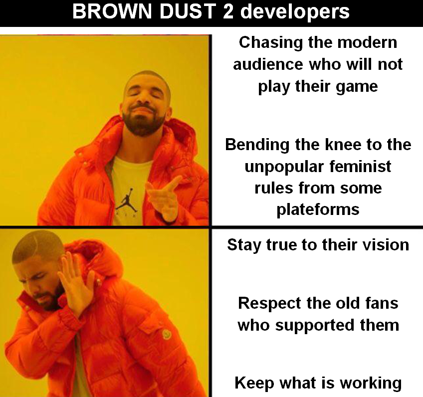 NoWokesThanks's tweet image. [Brown Dust 2] CENSORSHIP