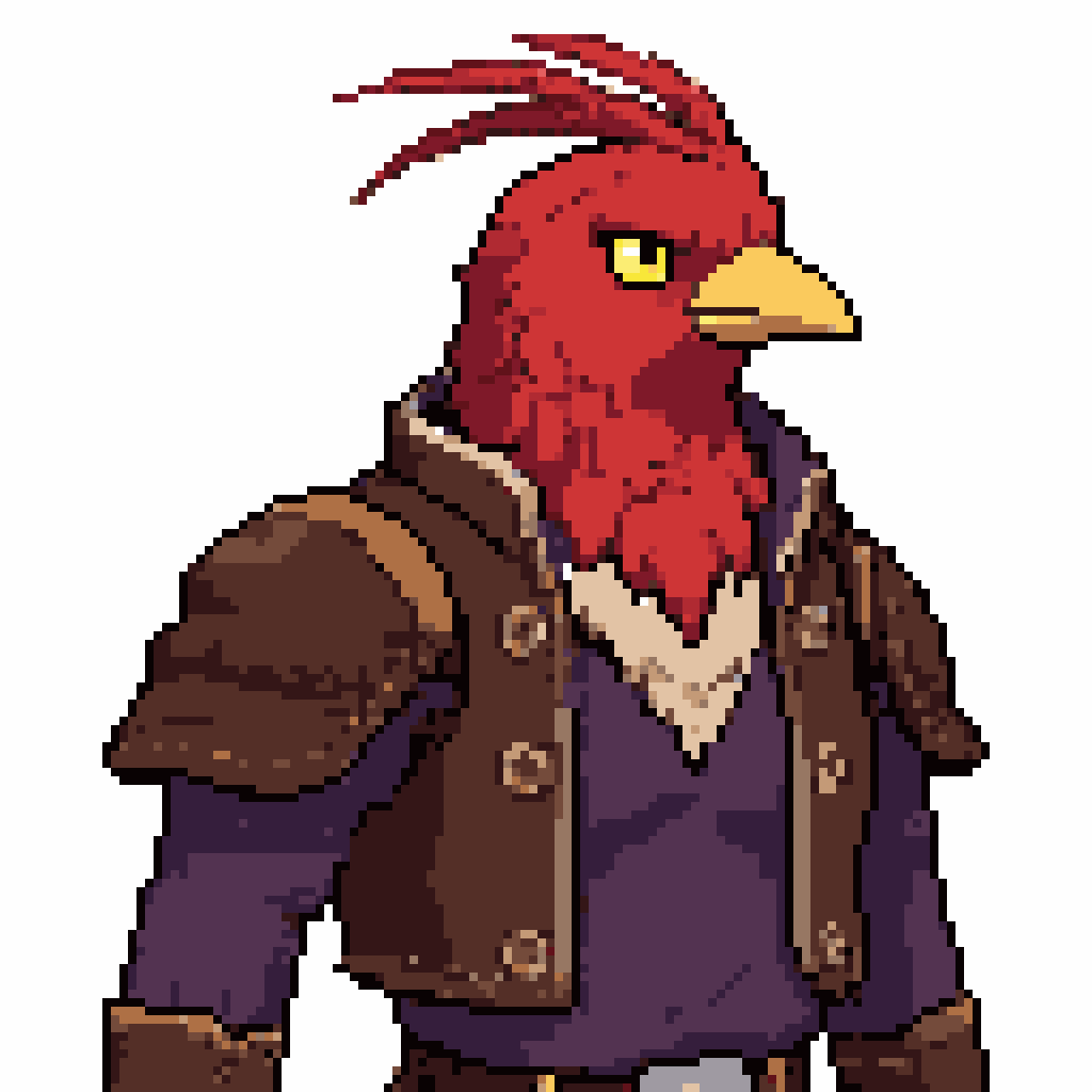 svntax's tweet photo. In the process of training pixel art spritesheet LoRAs, I've noticed that Z-Image Turbo is capable of more general images like portraits, even though the dataset is purely spritesheets.

Examples at 64x64 and 128x128 (same post-processing steps: k-centroid downscale, palettize) https://t.co/Zb5jLMukWq