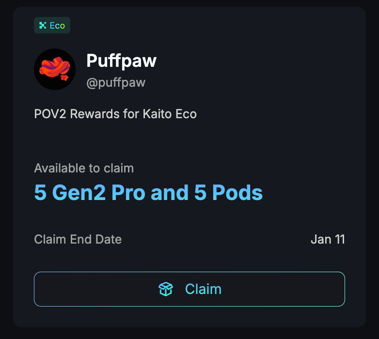 Who wants this? 

Lol, <a href="/KaitoAI/">Kaito AI 🌊</a> it would be better if you can just give me tokens instead of physical goods