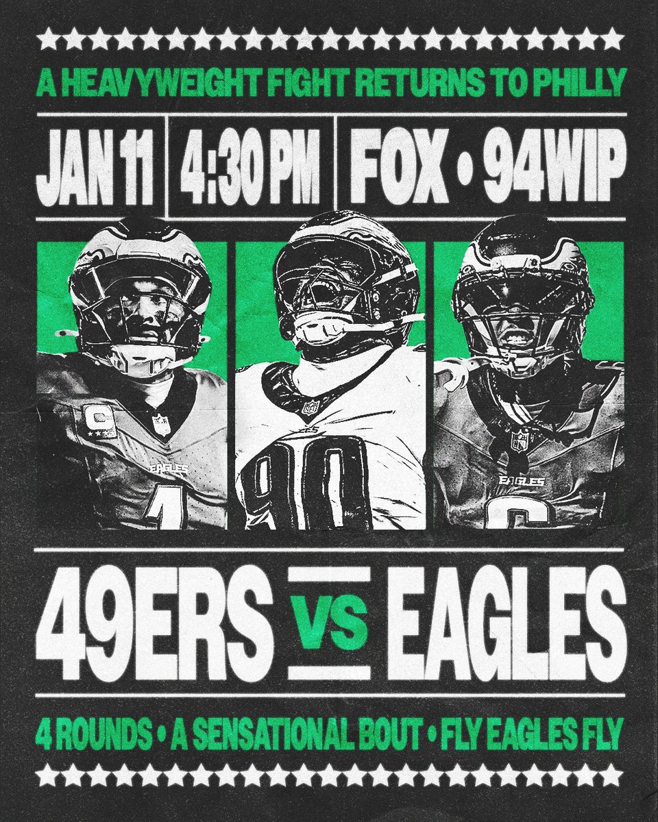Eagles's tweet image. Let's get ready to rumble

🎨: @643studios