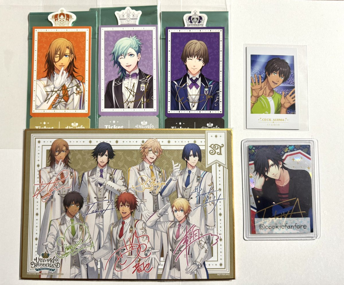 交換】 うたプリ WL ワンダーランド 15th 物販購入特典 チケット風