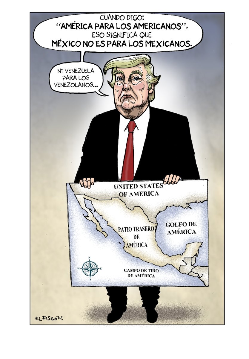 fisgonmonero's tweet photo. Todo lo que hace @realDonaldTrump violenta el orden internacional y daña a los Estados Unidos en el largo plazo.
Lejos de afianzar su poder, el apoyo a Netanyahu, la guerra de aranceles y las agresiones a Venezuela, Colombia y México acelerarán la caída del imperio.

Al tiempo. https://t.co/HDUlS0fald