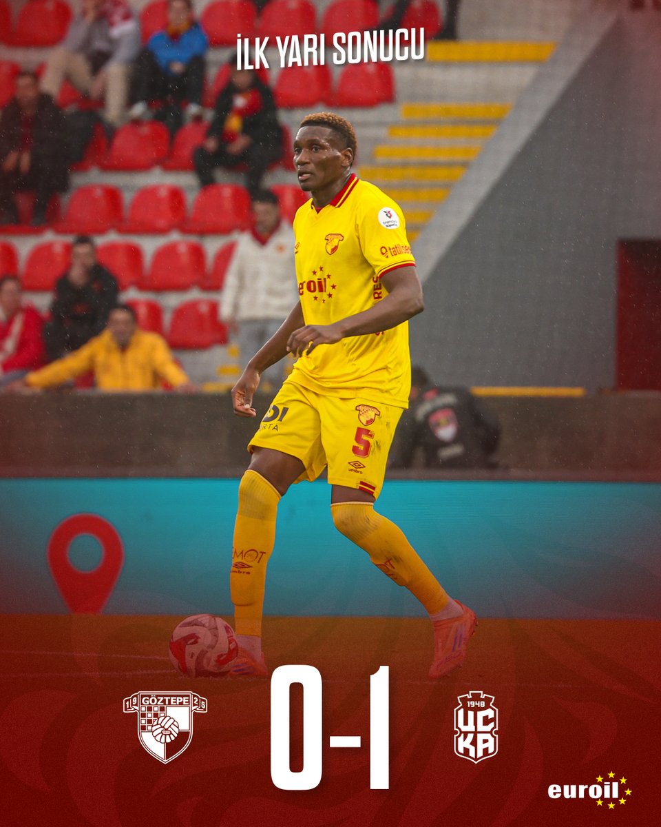 Goztepe's tweet image. #HazırlıkMaçı | Karşılaşmada ilk yarı sona erdi.

#Göztepe