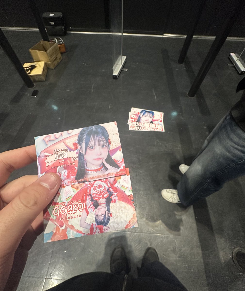 チェキ列の先頭譲ってくれかけたあの新規のりりちゃんオタク