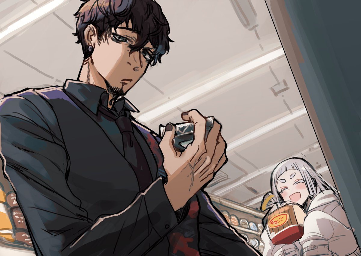 ワンドロ
キャラクター：都市伝説課
お題：「コンビニ」