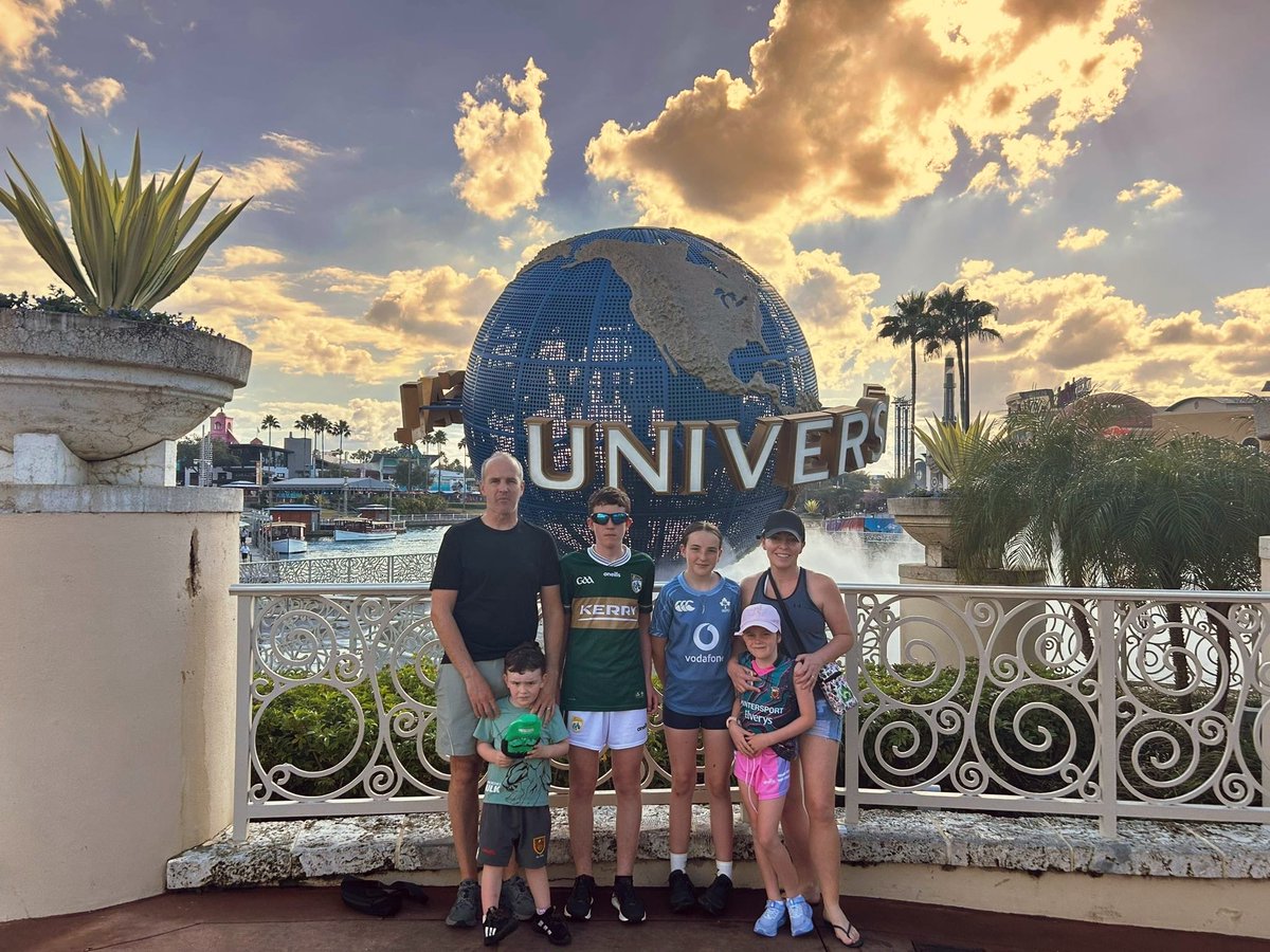 Brilliant couple weeks In Orlando.  Now back to the cold and take the Xmas tree down 😩