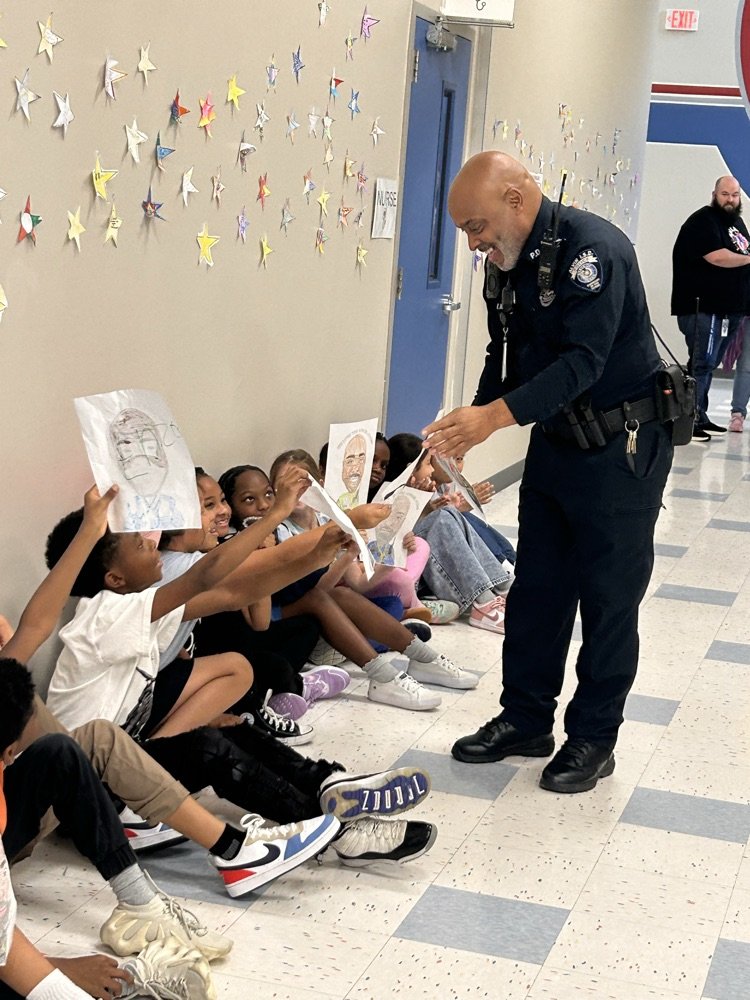 We are grateful for Officer Jones and the positive energy he brings to our school each day. His joy and laughter brighten our campus. Thank you for everything you do, Officer Jones! 💙🚔 #LawEnforcementAppreciationDay