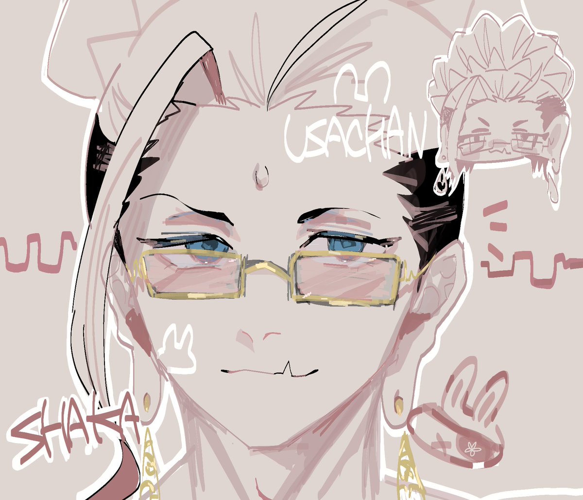 🐰釈迦様🪷 #終ワル #イラスト