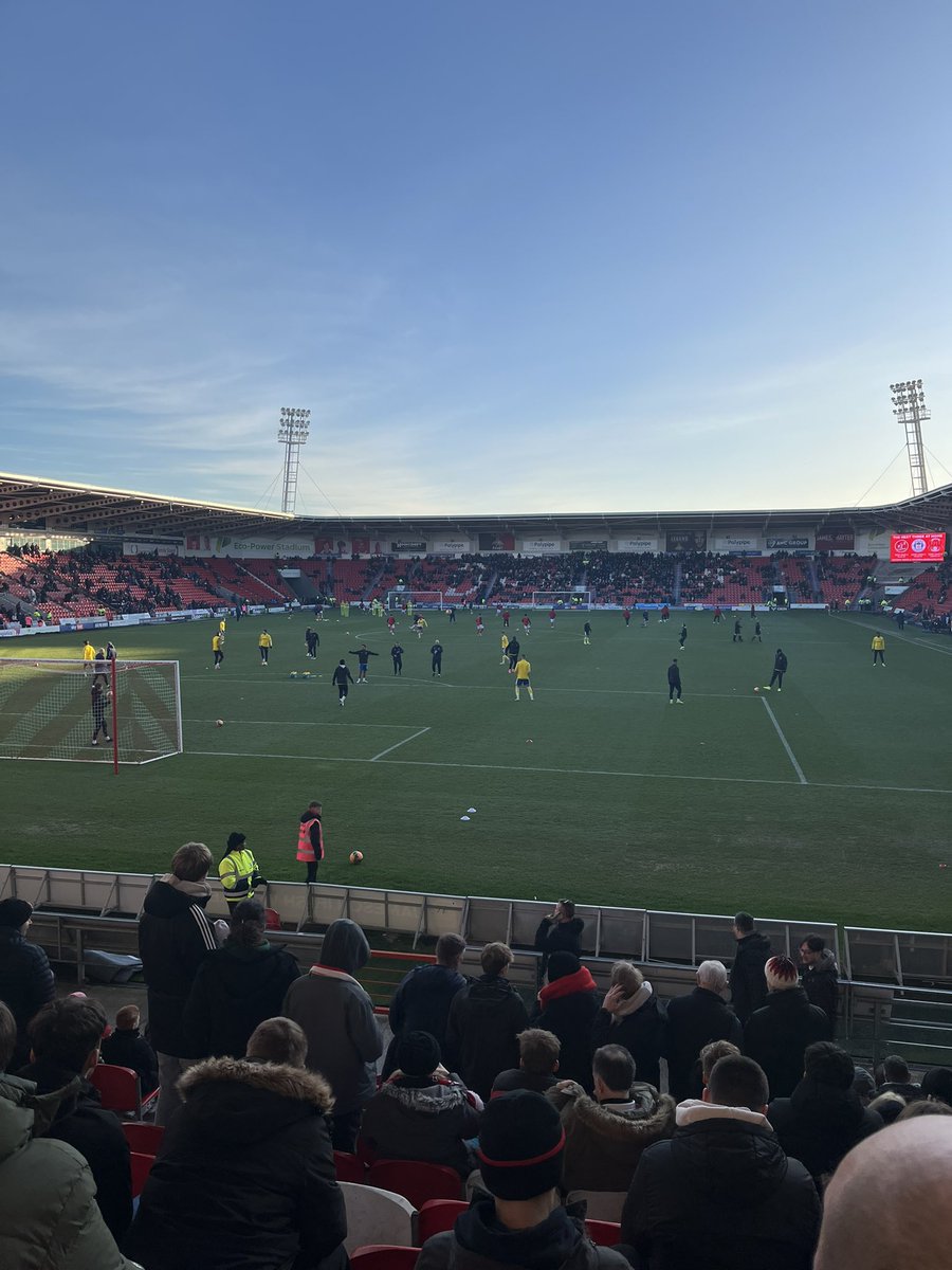 📍Eco Power Stadium, Doncaster  #Saintsfc