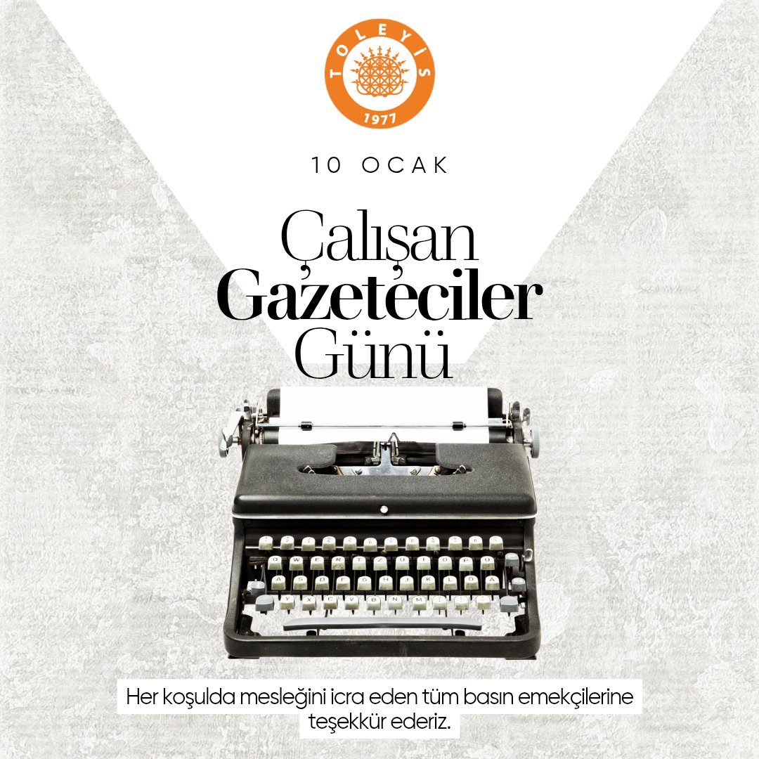 10 OCAK ÇALIŞAN GAZETECİLER GÜNÜ KUTLU OLSUN

Bilgi kirliliğinin hızla yayıldığı günümüzde, tarafsız ve etik gazetecilik anlayışı toplumumuz için her zamankinden daha kıymetlidir. Basın meslek ilkelerinden ödün vermeden çalışan, toplumun vicdanı olan değerli basın emekçilerinin