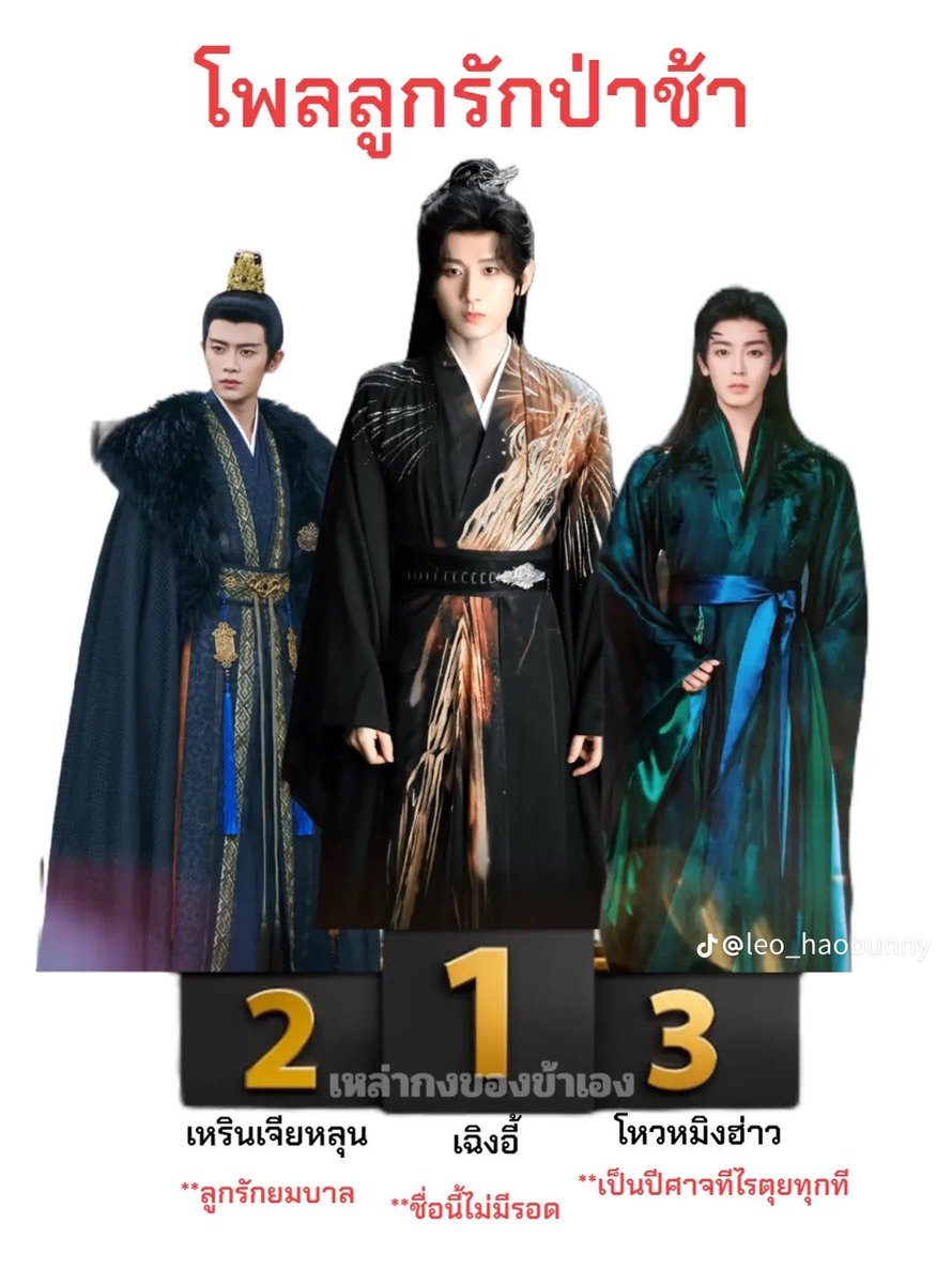 #เฉิงอี้ แชมป์ตลอดกาล #เหรินเจียหลุน แชมป์บางไตรมาส #โหวหมิงฮ่าว แชมป์หลักเซิร์ฟปีศาจ อย่าไปกลัวว่าขมเพราะเราเลือกขมโทนที่ชอบได้