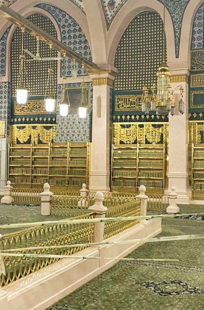 arab11__'s tweet image. The Prophet's Mosque, the Noble Garden 💚