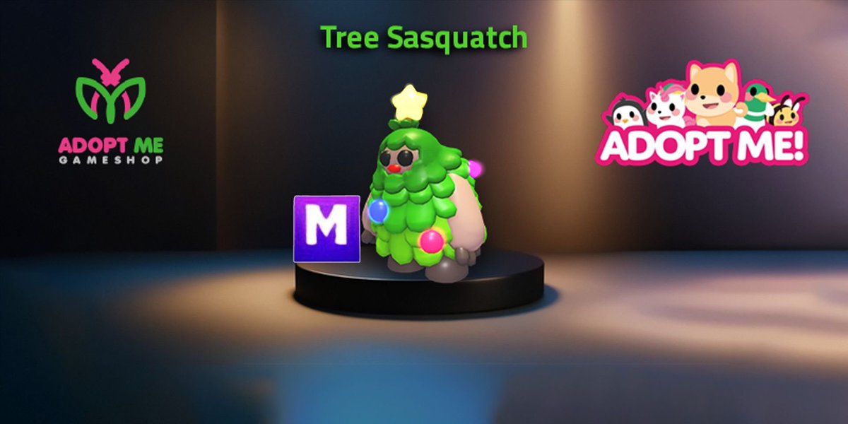 mega tree sasquatch giveaway ! 🎄

 • Follow me, retweet, comment to enter! 
—  extra : like, retweet my pinned