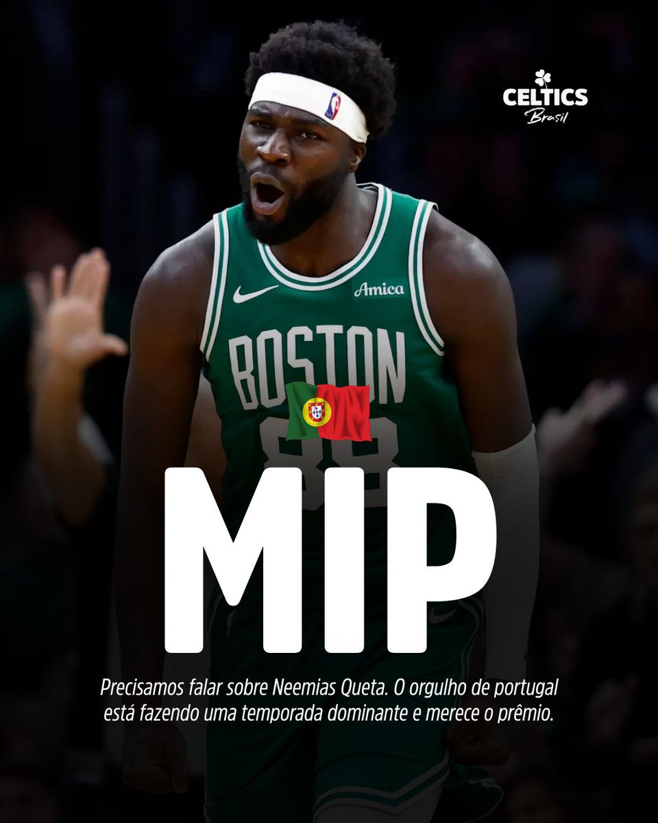 Já passou da hora de começarmos a pensar no Neemias Queta como jogador que mais evoluiu na temporada. O MIP é justamente para caras que tiveram uma evolução assombrosa, e o português é o exemplo perfeito disso.

Ele que havia sido titular em apenas 6 jogos nos primeiros 4 anos de