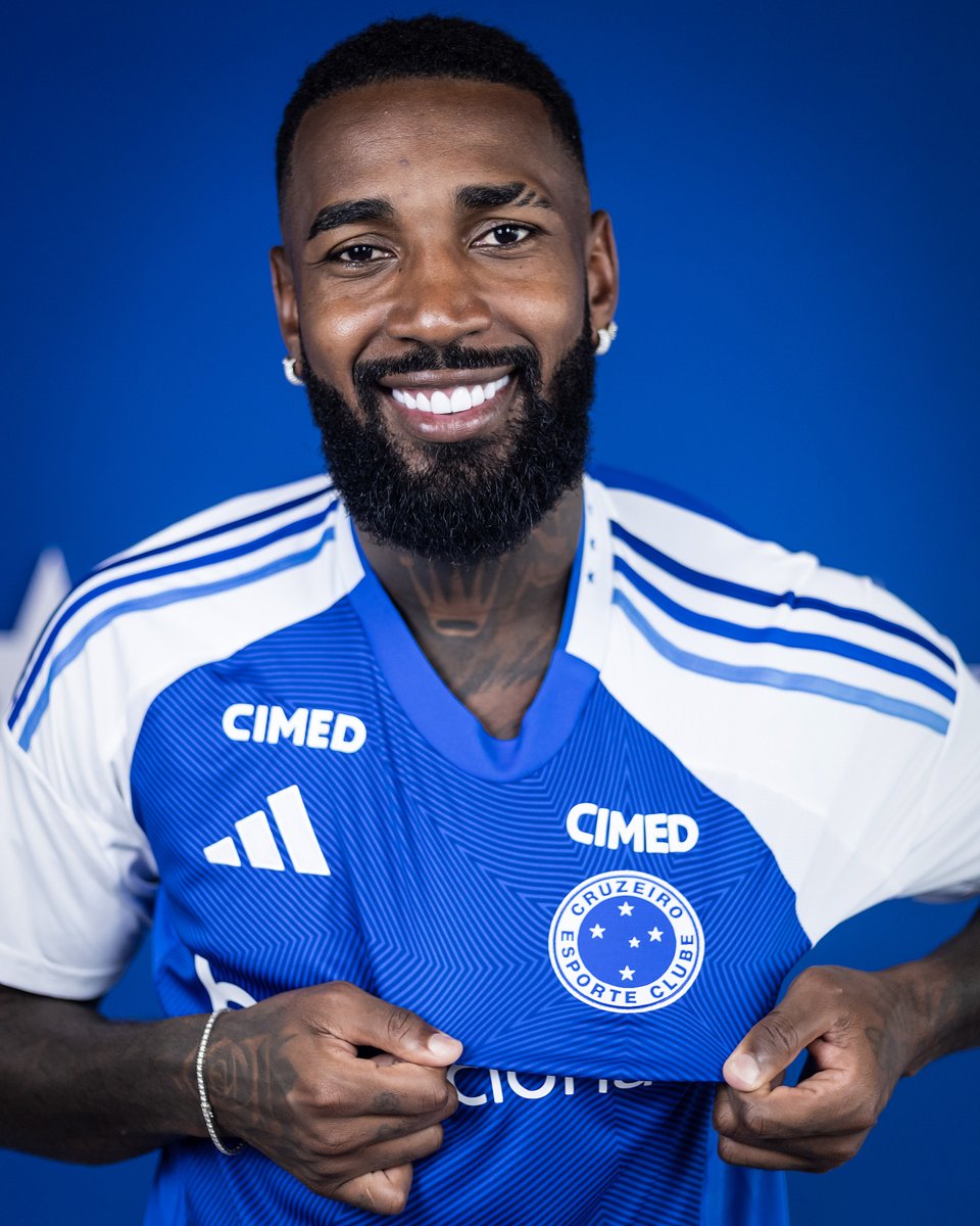 O Gerson tá #FechadoComOCruzeiro 🔵⚪

📸 <a href="/ggaleixo/">Gustavo Aleixo</a> / Cruzeiro