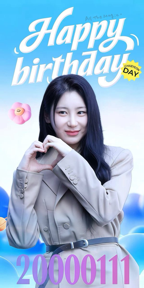 #HAPPYCHAEYEONDAY 

겨울 햇살이 스물여섯 번째로 
세상을 비추는 1월 11일에
와줘서 고마워 나의 태양
 
채연아 생일축하해🩵 
#여니왔어요 #이채연 #LEECHAEYEON
#李彩演 #イチェヨン <a href="/cc_chaeyeon2/">캐릭캐릭 채연이</a>