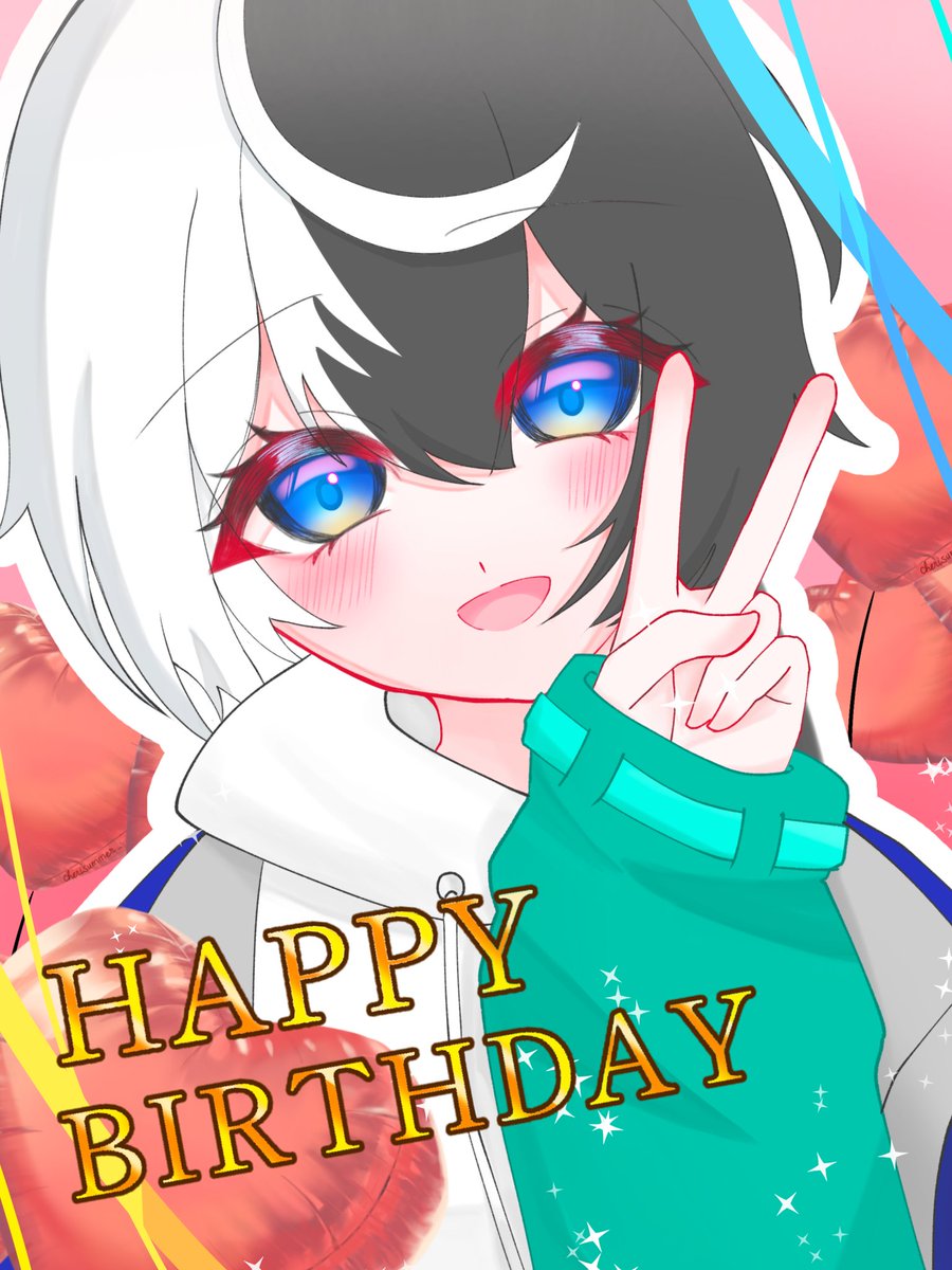 sofken_tdu's tweet image. 【HAPPY BIRTHDAY】
本日1月11日は「ワカツキ」の誕生日です！🎂
みんなでお祝いしましょう🎉
イラスト：すみれ、くじら座

✍ワカツキのプロフィール
sofcharaproject.wixsite.com/official/chara…

#ソフきゃら