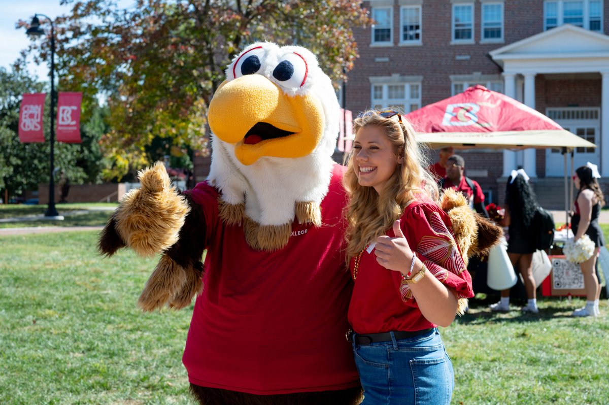 BridgewaterNews's tweet photo. It's National Save the Eagles Day 🦅 And saving Eagles looks a little different at BC. Help Ernie stay fly in 2026 and beyond by supporting our effort to raise funds for new mascot gear. #BridgewaterCollege #LoveErnie https://t.co/RIgNxiVmM8