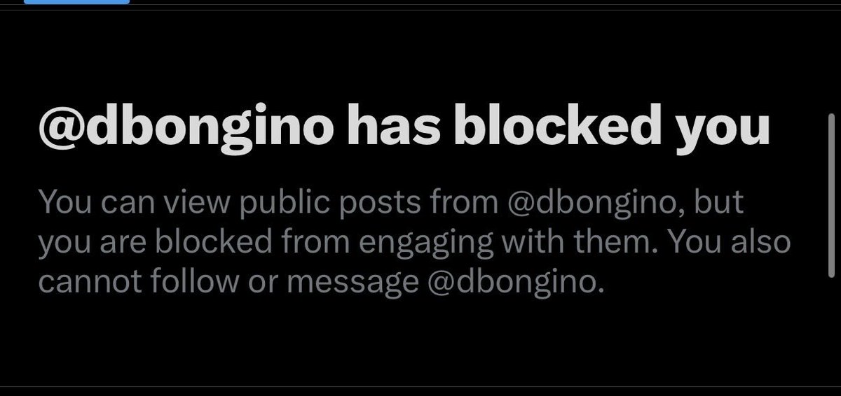 The softest dude on X 🤣 <a href="/dbongino/">Dan Bongino</a>