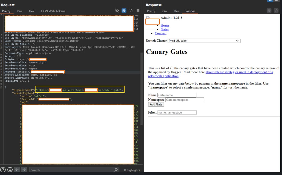 the_IDORminator's tweet image. SSRF - Internet to Internal #CyberSecurity

Try to find the internal domains for targets using tools like crt.sh, shodan, censys, etc.  Once you have some domains, blast them into any params you suspect may be susceptible.  This one allowed total internal network…