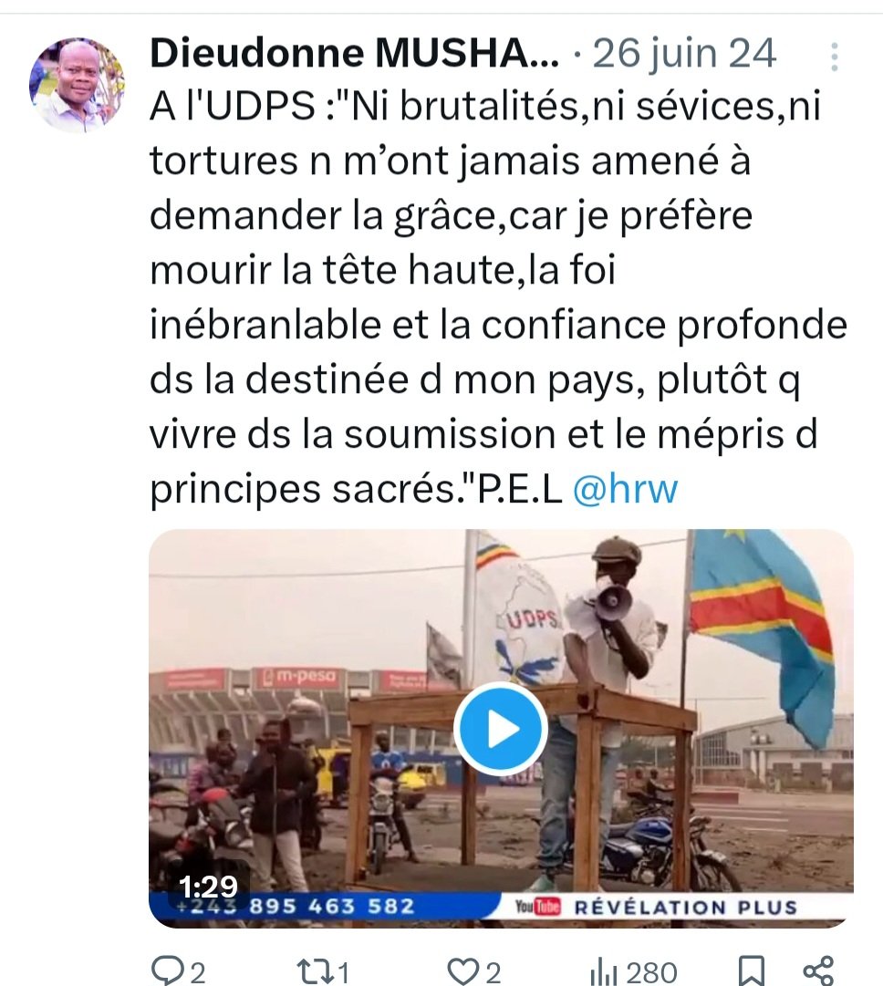 Dieudonne MUSHAGALUS tweet media