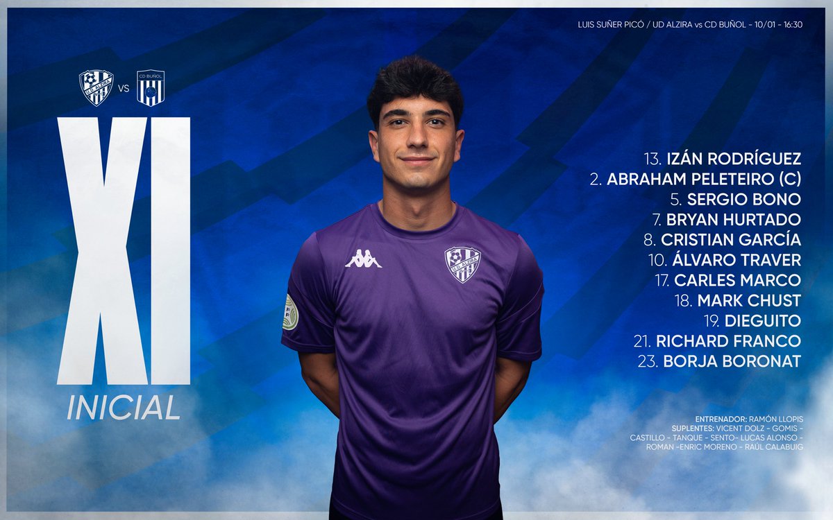 ¡𝗫𝗜 𝗜𝗡𝗜𝗖𝗜𝗔𝗟 🆚 CD Buñol!

#UDAlzira | #Res𝗨𝗗girem
#AlziraBuñol