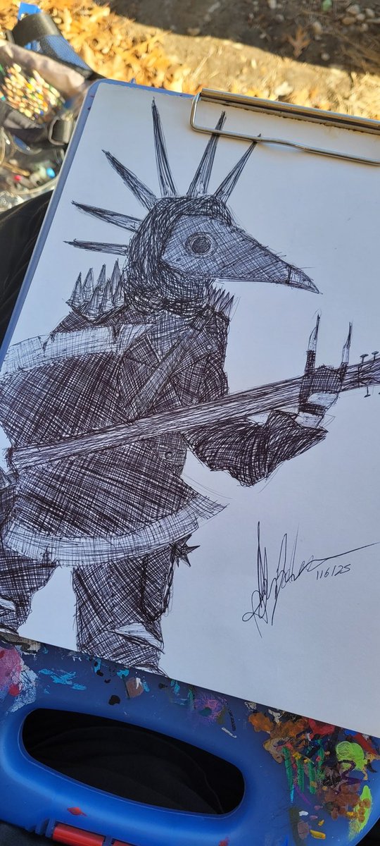 When was the last time you saw me post a plague doctor design? I should create more of them🖤🖤🖤
#penart #plaguedoctor #plaguedoctordesign #art #ArtistOnTwitter #drawing #sketch #myowndesign