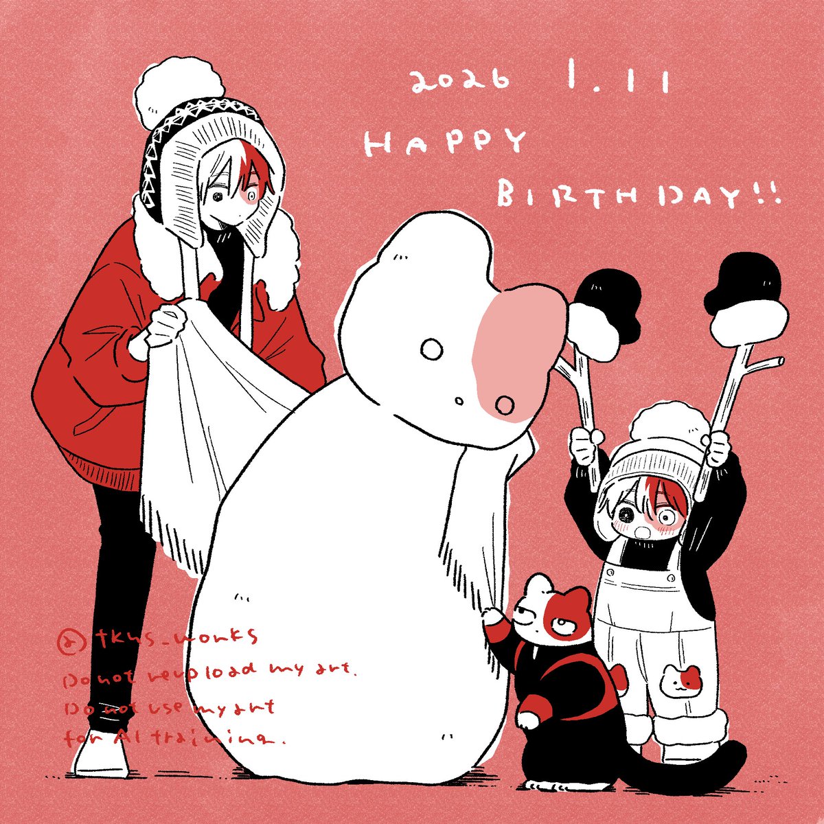 おめでとう〜🎉

#轟焦凍生誕祭2026
#轟焦凍誕生祭2026