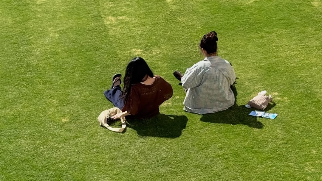 seolyeon's tweet image. 자, 풀 좀 만져 보세요.