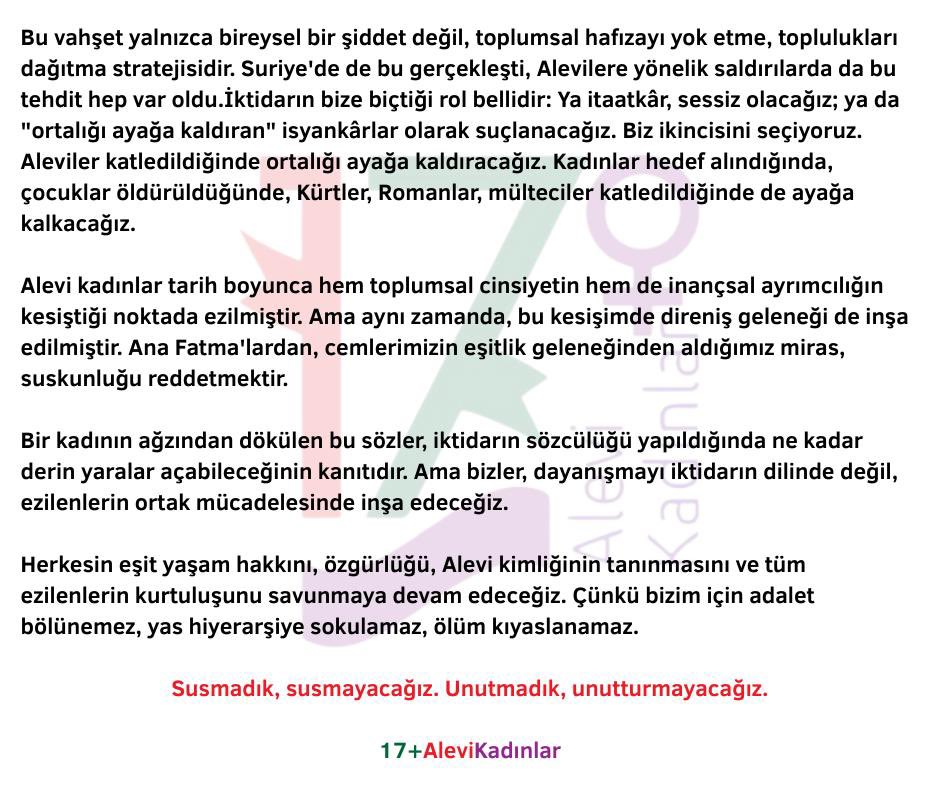 Ölüme hiyerarşi kuran iktidara karşı isyanımızdır!