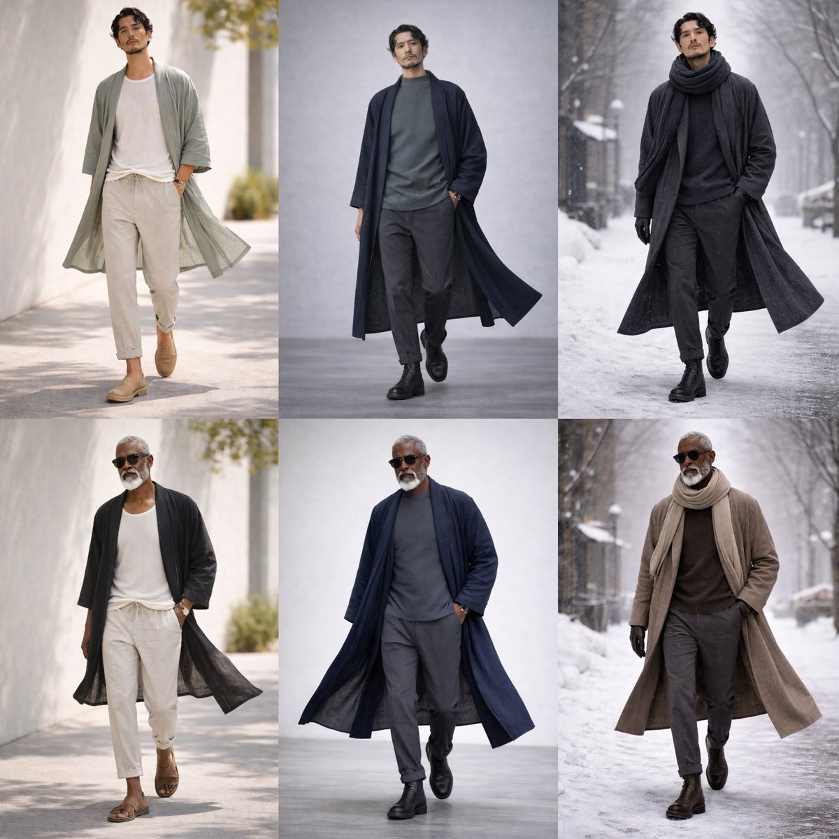 BarcaChristian's tweet photo. Men’s Fashion 2026:
Quiet luxury over noise.
Long silhouettes, soft tailoring, natural fabrics.
Earth tones, layered textures, relaxed confidence.
Inspired by Asian minimalism and European refinement.
Timeless, functional, intentional. https://t.co/90aFAvr71l