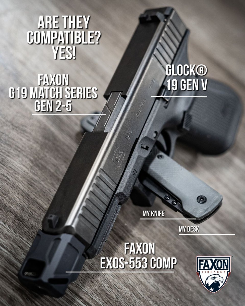 Faxon_Firearms's tweet image. Did you purchase a Glock® Gen V and looking to upgrade? Our current offerings are compatible!

bit.ly/4qkcYIU 

#faxonfirearms #faxon #firearms #handgun #pistol #pewpew #tacticallife #gunsdaily #guns #rangetime #edc
