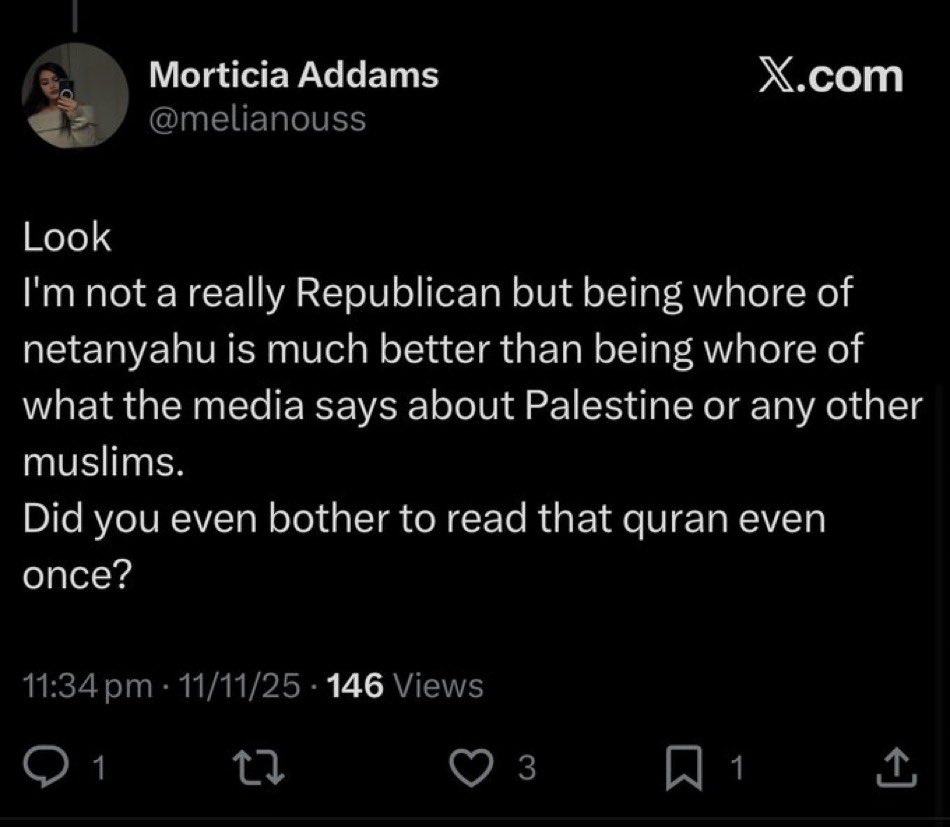 SZade15's tweet image. “Being whore of Netanyahu is much better”