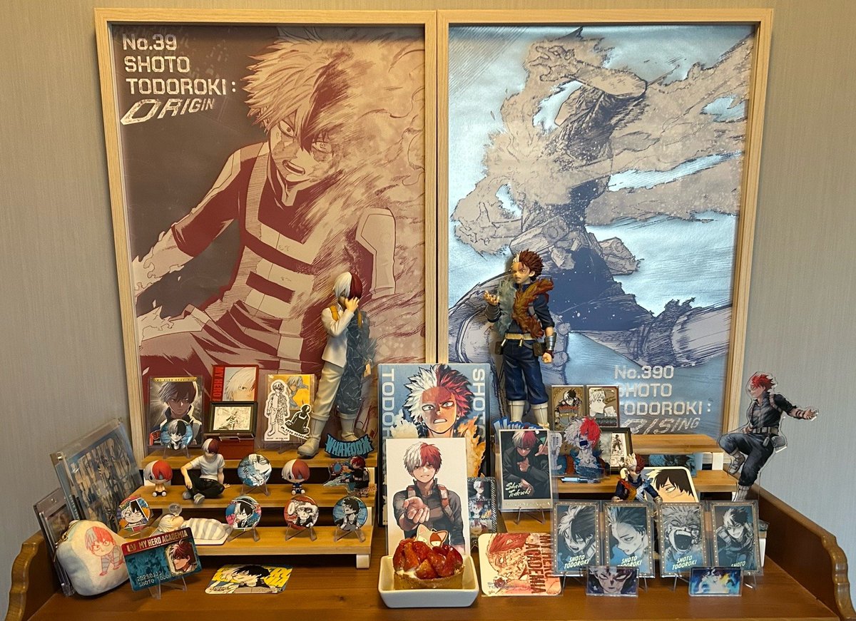 class1akids's tweet photo. Happy Birthday, Shoto! 🍰🎉🩵

I finally set up the Origin / Rising posters. Incredible growth. You grew up to be an amazing hero and an amazing human being. I want you to be happy forever! Thank you for existing! 

#轟焦凍誕生祭2026 
#轟焦凍生誕祭2026 https://t.co/tBo0jWKcwp