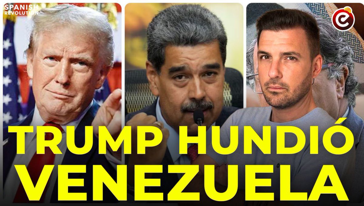 edugaresp's tweet image. No fue Maduro quien destruyó la economía venezolana, sino Trump con las sanciones que impuso en 2017 y 2019. Y esto es imposible de negar cuando se miran todos los datos.

youtu.be/WLUjJJe6HA4?si…