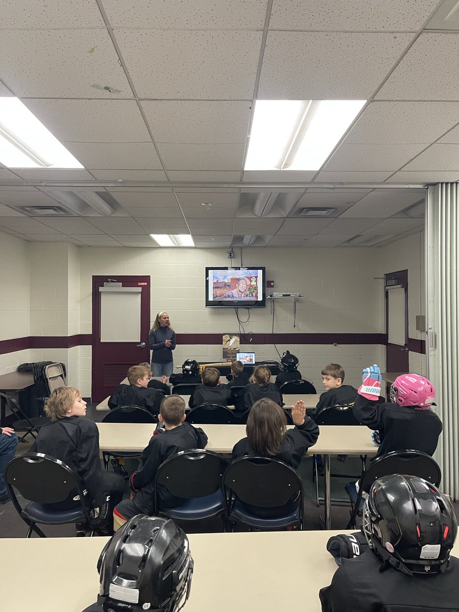 IcePittsburgh's tweet image. Thank you to the @ClementeMuseum for speaking to our players this morning!