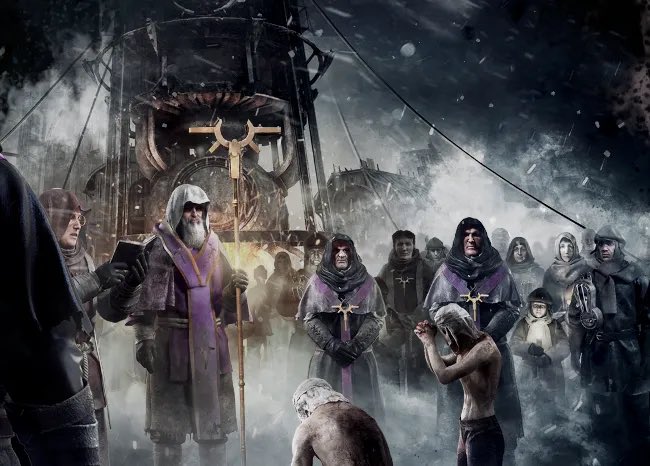 나는 독재를 싫어하는 민주주의자라서 신흥종교의 교주가 되어 시민의 불만을 가라앉히는 루트로 첫 엔딩을 봄. 반동분자 놈들은 신앙수호대를 보내 머리통을 터뜨리고 종종 마녀사냥 돌려서 불평분자는 조지고 물자는 압수하다가 영 힘들다 싶으면 불신자들 잡아다 종교재판 하고 발전기에 매달면 됨