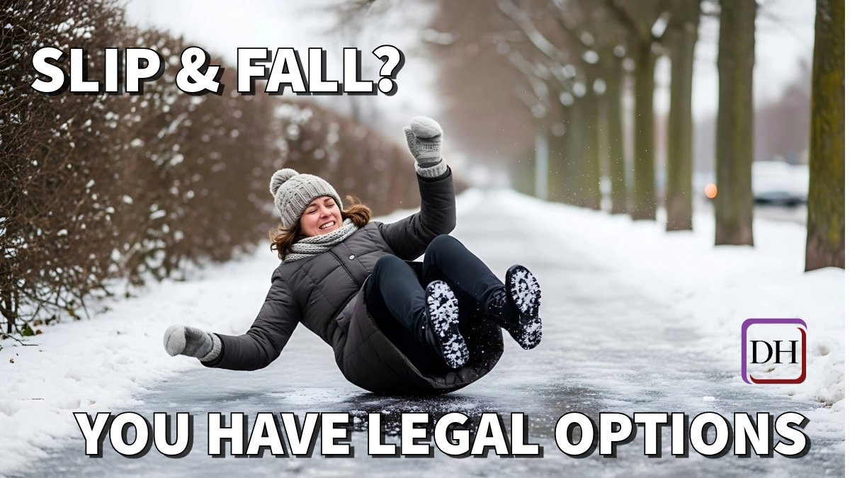Icy sidewalks and parking lots cause serious slip and fall injuries every winter. If unsafe property conditions caused your injury, you may have legal options. #OttawaInjury #SlipAndFall #WinterSafety #PersonalInjuryLaw #OttawaLawyer