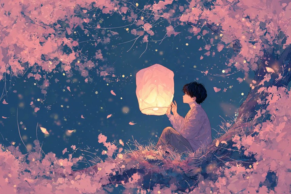 Anime watercolor examples