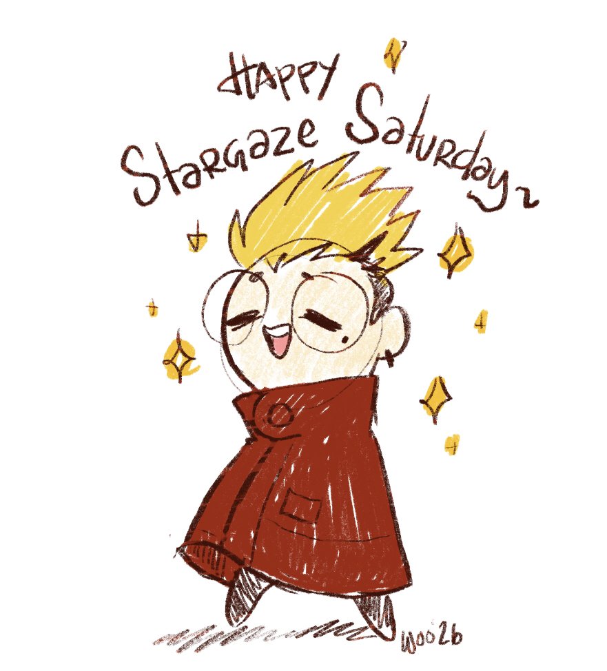 wooosome's tweet photo. Trigun Stargaze todayyy! Cheers everyone and enjoy the Stargaze Saturday! #TRIGUN https://t.co/lTpvS645bX