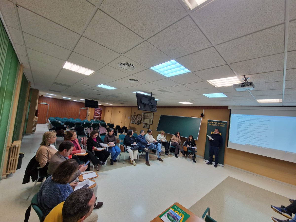 asociacionbibli's tweet photo. Arranca la cuenta atrás 🔁
Hoy se reúnen por primera vez los Comités Organizador y Científico de las XXIII Jornadas Bibliotecarias de Andalucía (#23JBA). 
#Córdoba nos espera los días 13 y 14 de noviembre de 2026, en el Rectorado de la UCO. 
Más info: https://t.co/BKol1OkAsG https://t.co/IJUHAbH3Ma