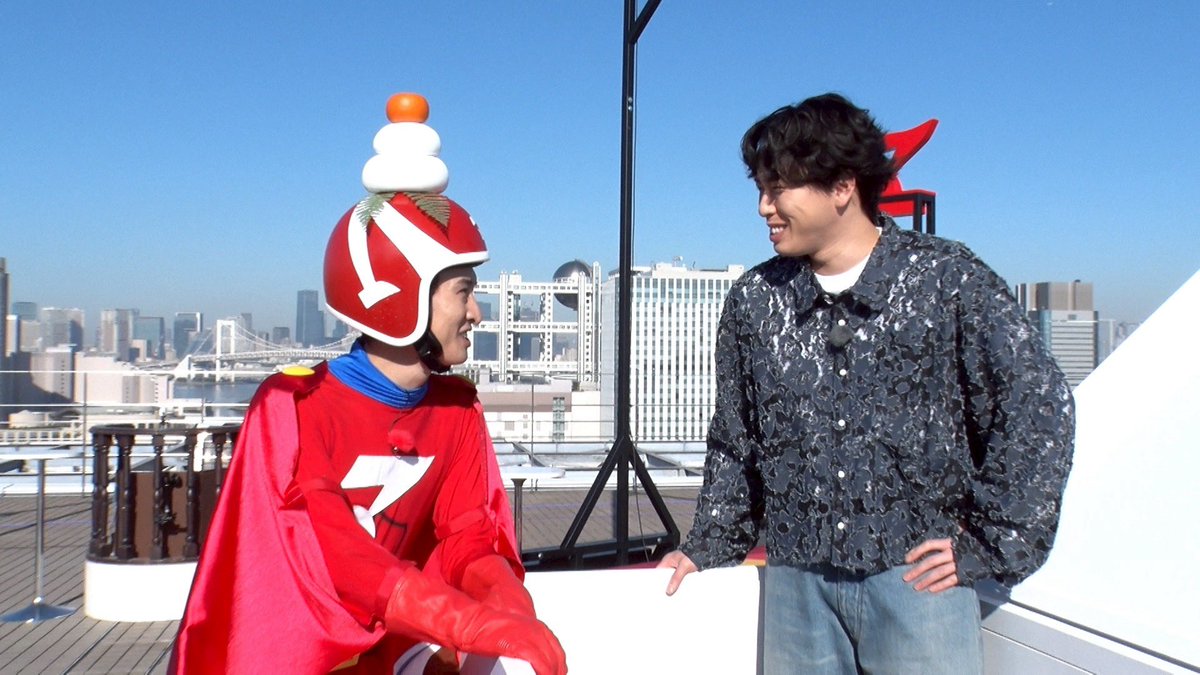 記憶力ゼロヒーロー #マッサマン
第32話「美しきダテサマン」

舘様こと #SnowMan #宮舘涼太 と因縁の対決‼

マッサマンスーツよりちょっと💰かかっているスーツを纏ったダテサマンに新たなドーピング🍇を使い
宿命の戦い🔥で勝利したマッサマン🦸

エレガントな戦いでした🌹