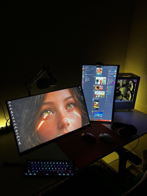 PROGamingSetups's tweet photo. gaming setup @victorschx ☂️ https://t.co/azuFJR08HS
